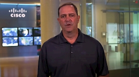 צ'אק רובינס מנכ"ל סיסקו, צילום: מסך יוטיוב